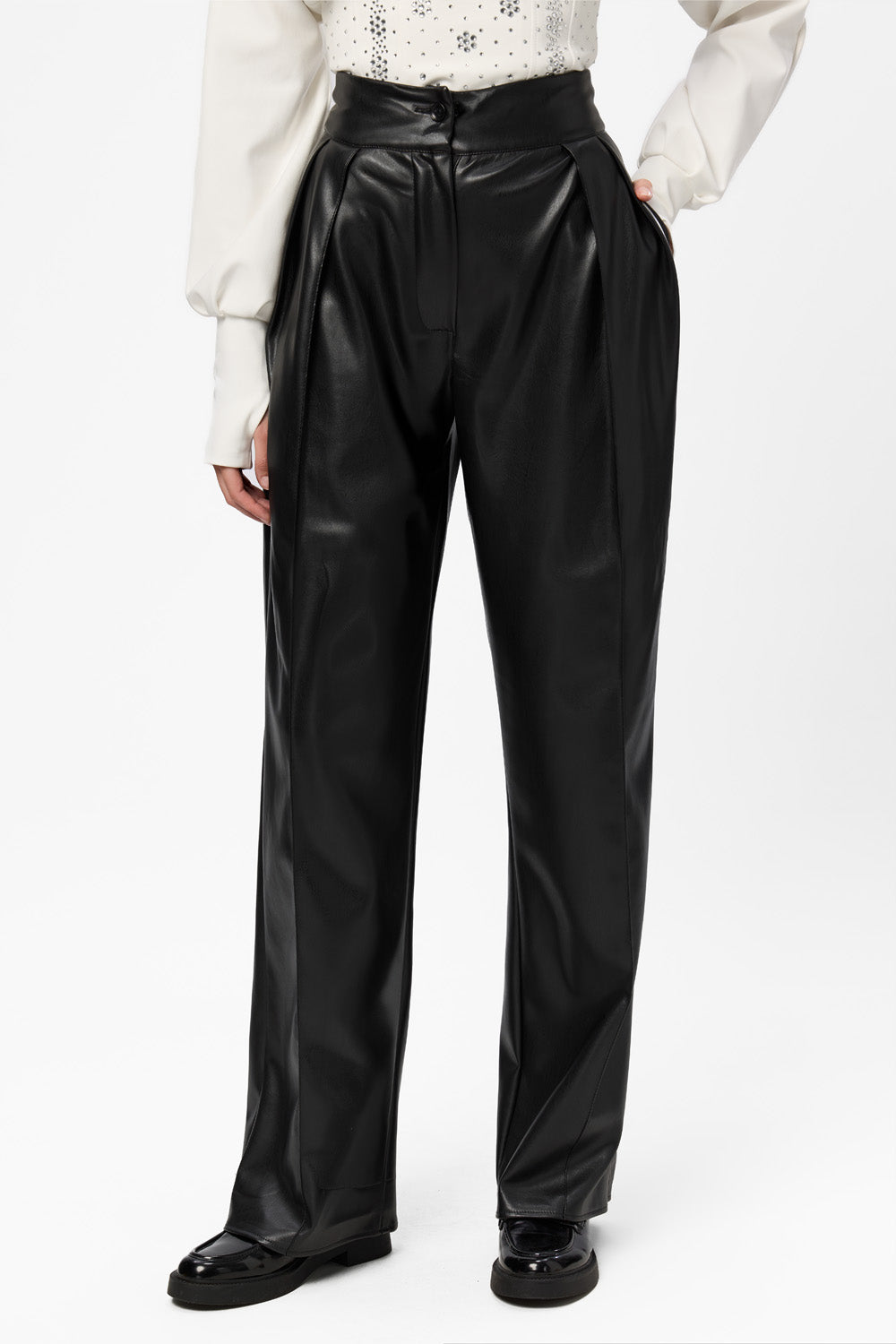 Spódnica Black Swan z paskami do pończoch