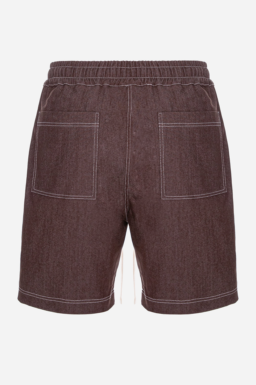 Six denim short pants