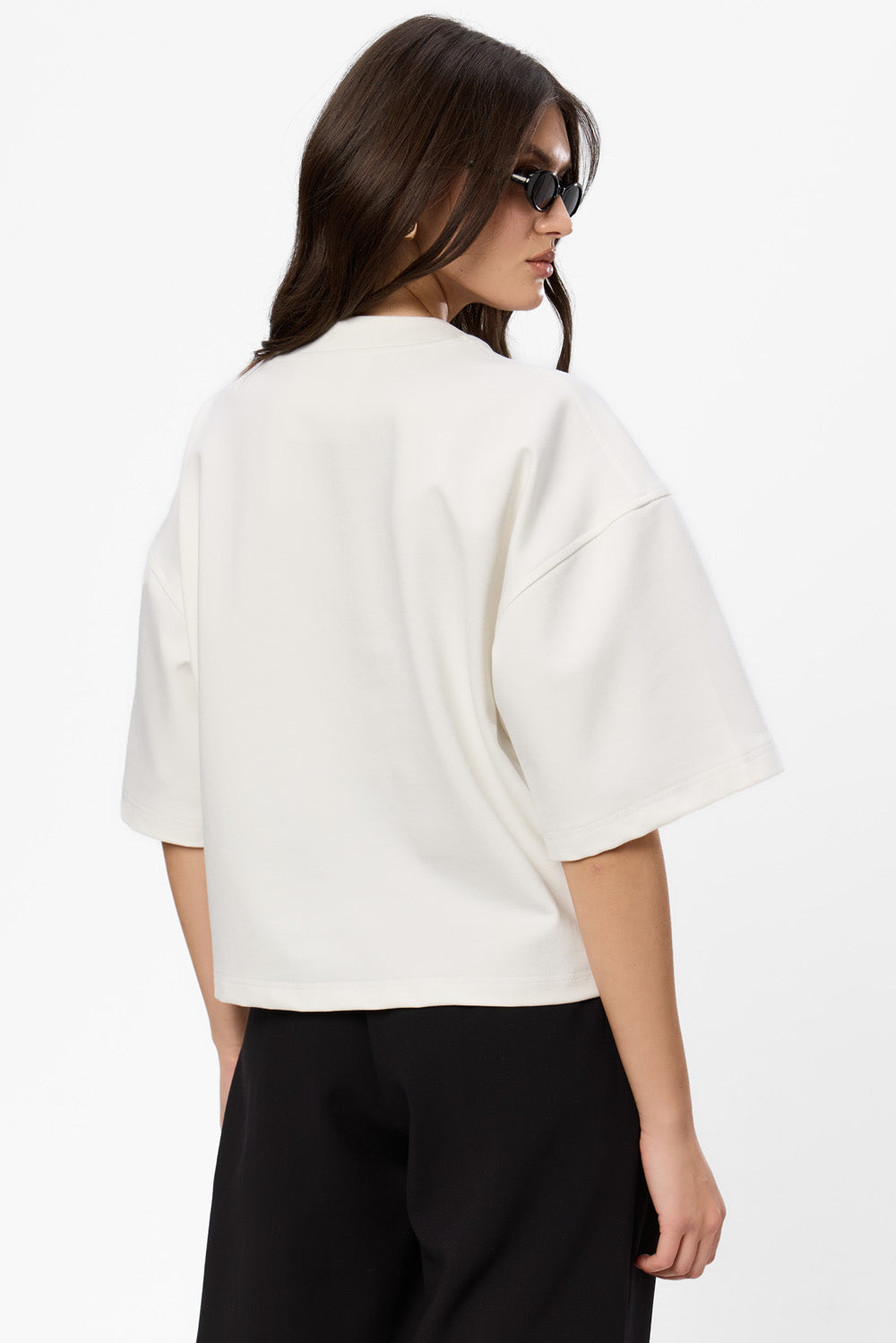 Charmante drukowana koszulka w kolorze Off-White W