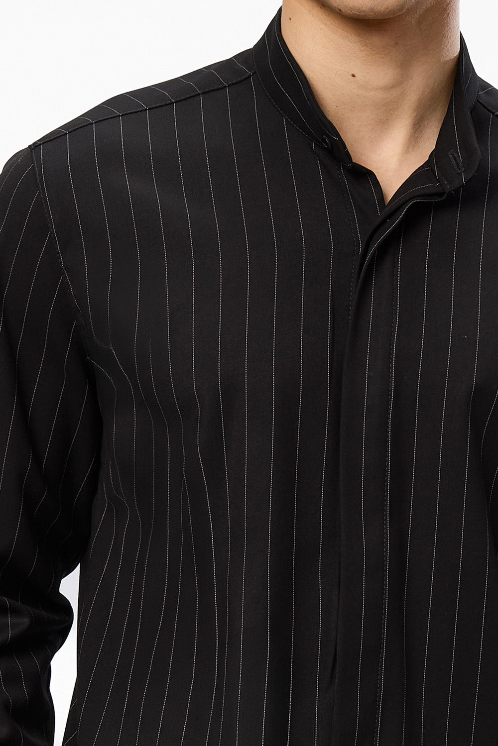 Thom striped black cloth Shirt