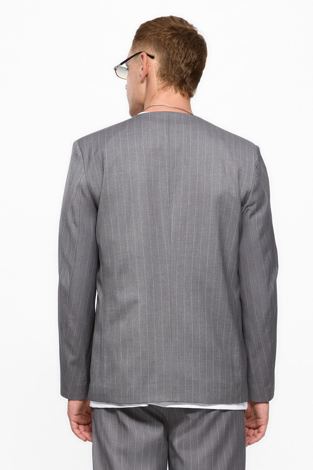 247 Grey with stripes Cardigan