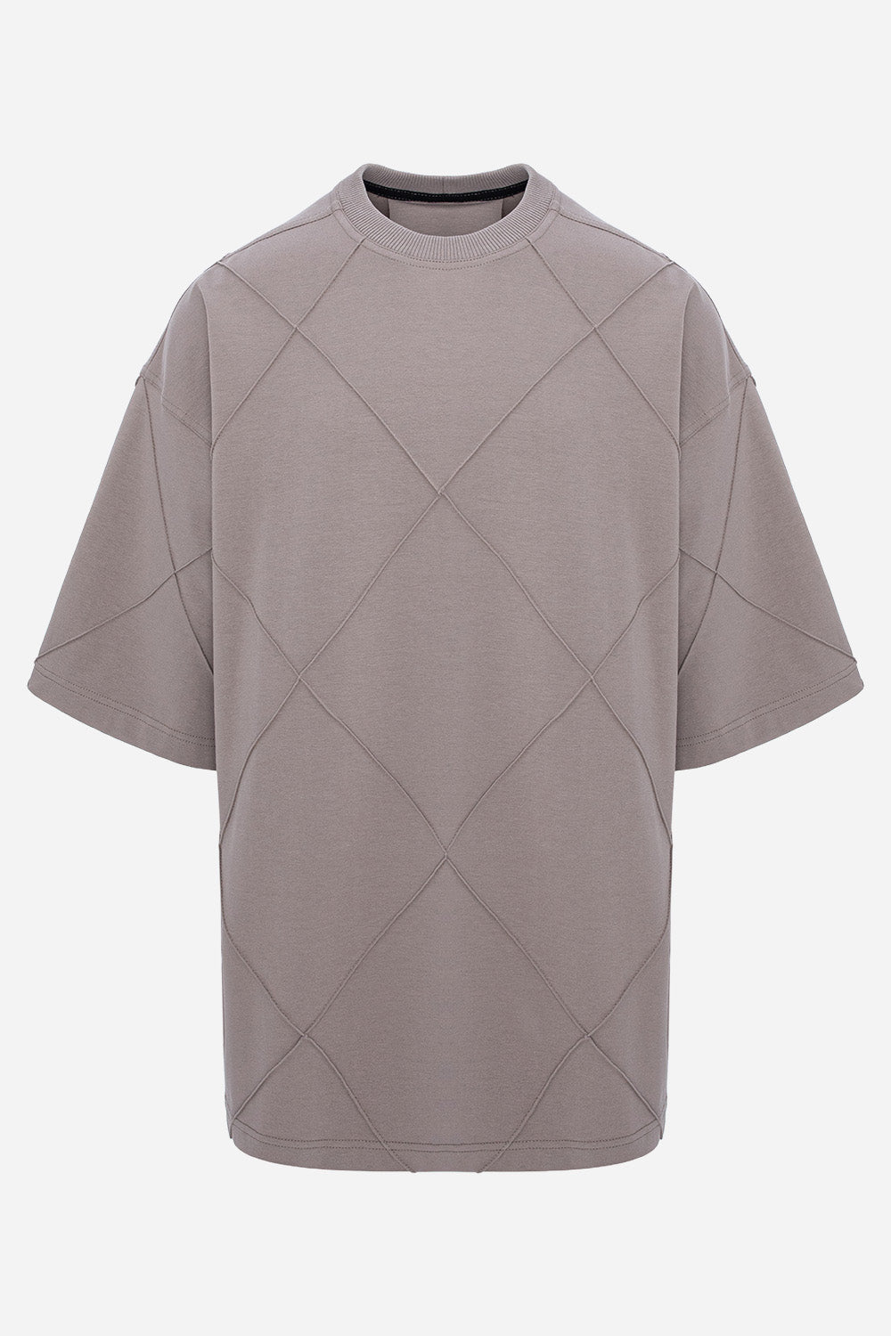 Diamond Oversized Off-White T-shirt