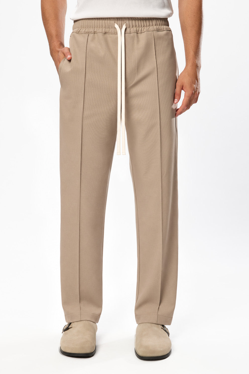 247 Wool Blend Pants Beige