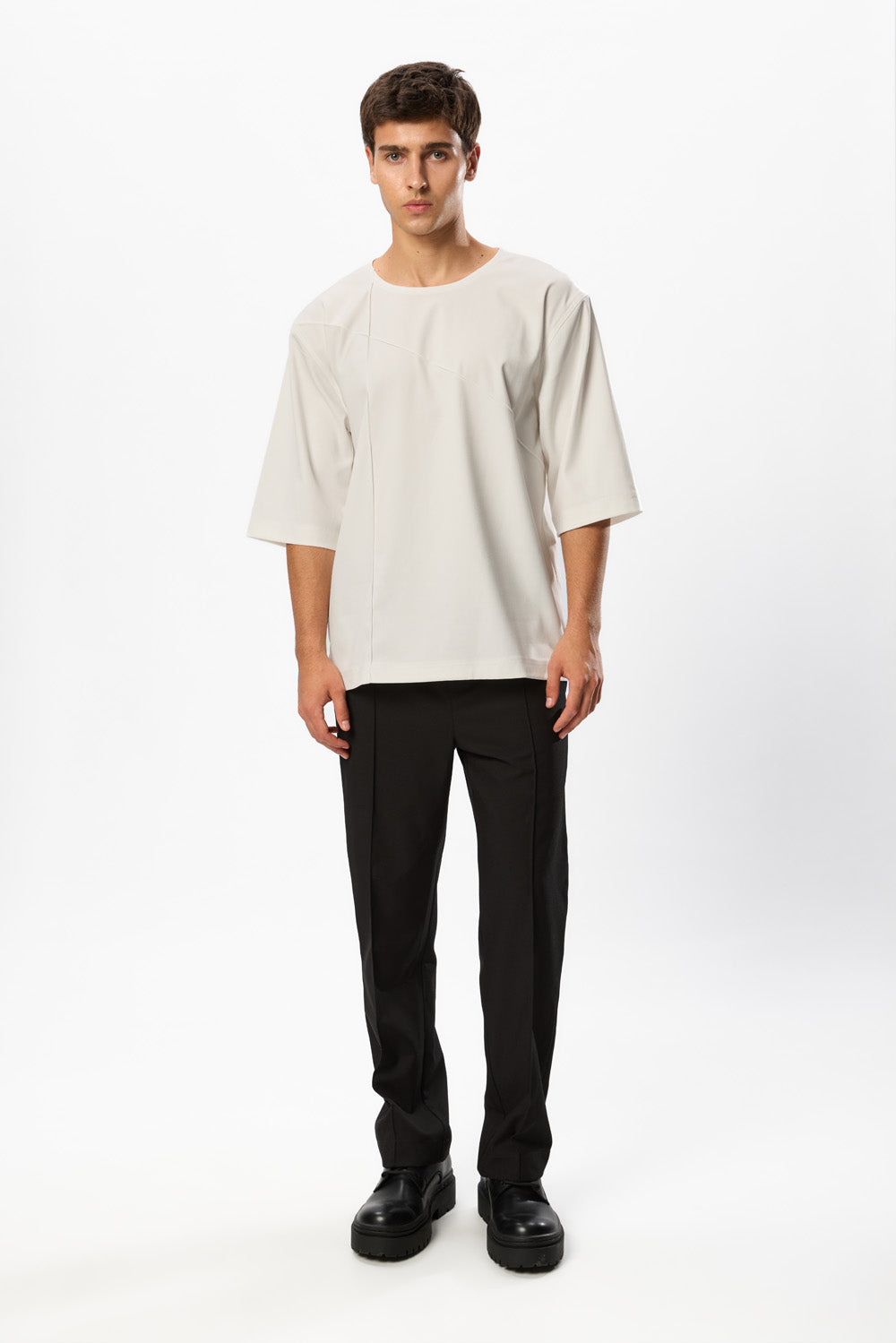 Thom X Off-White Woven T-Shirt