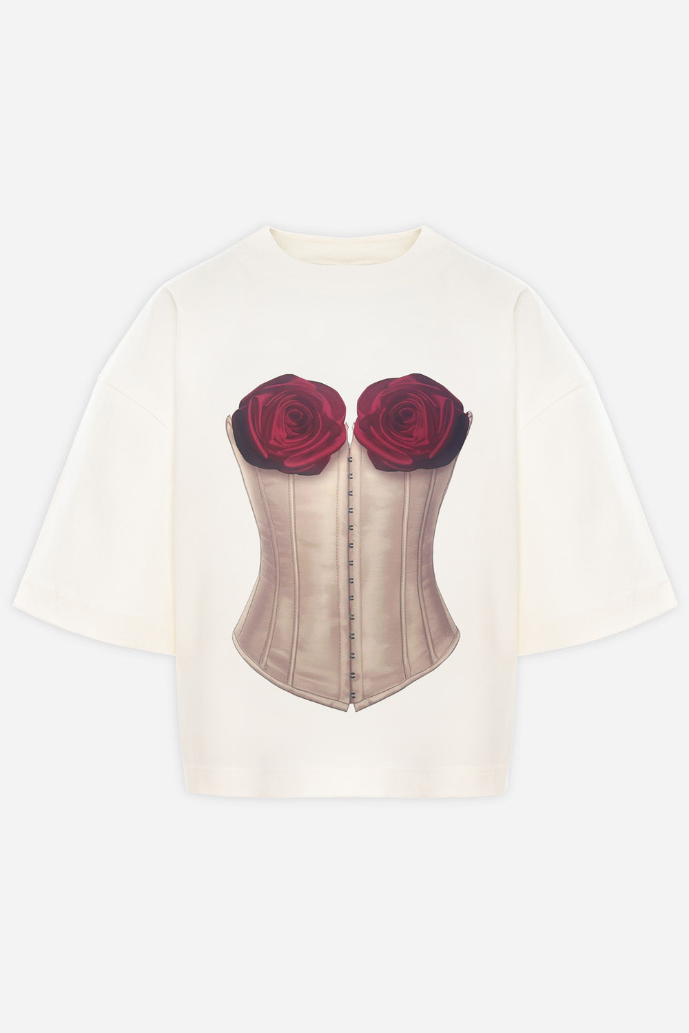 Charmante drukowana koszulka w kolorze Off-White W