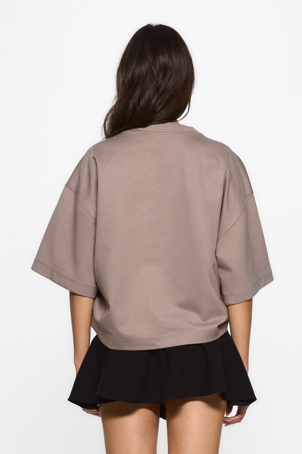 Belle printed T-shirt | Women | Beige | Modern and elegant style | Comfort and functionality | Atelierul Hamza