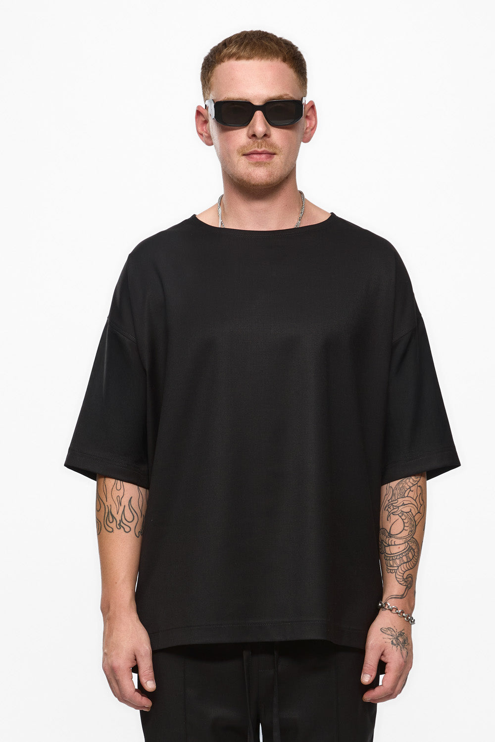 Czarna koszulka Lisabona