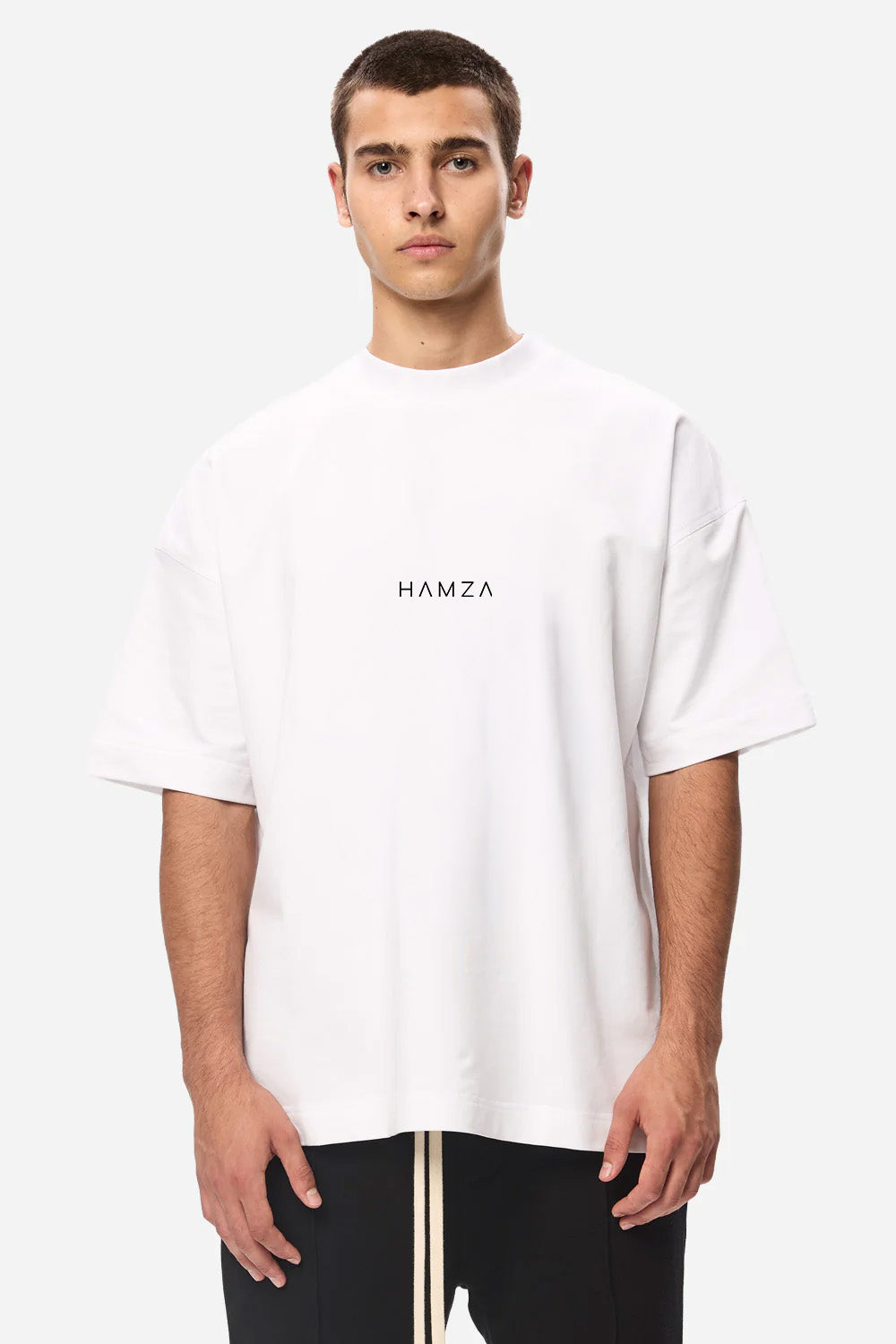 Tricou alb cu imprimeu Riyad