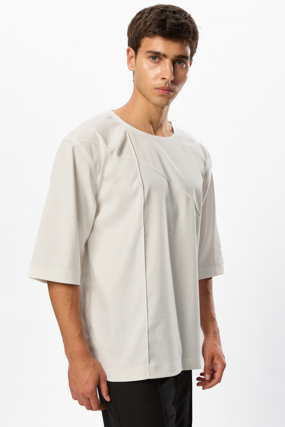 Thom X Off-White Woven T-Shirt