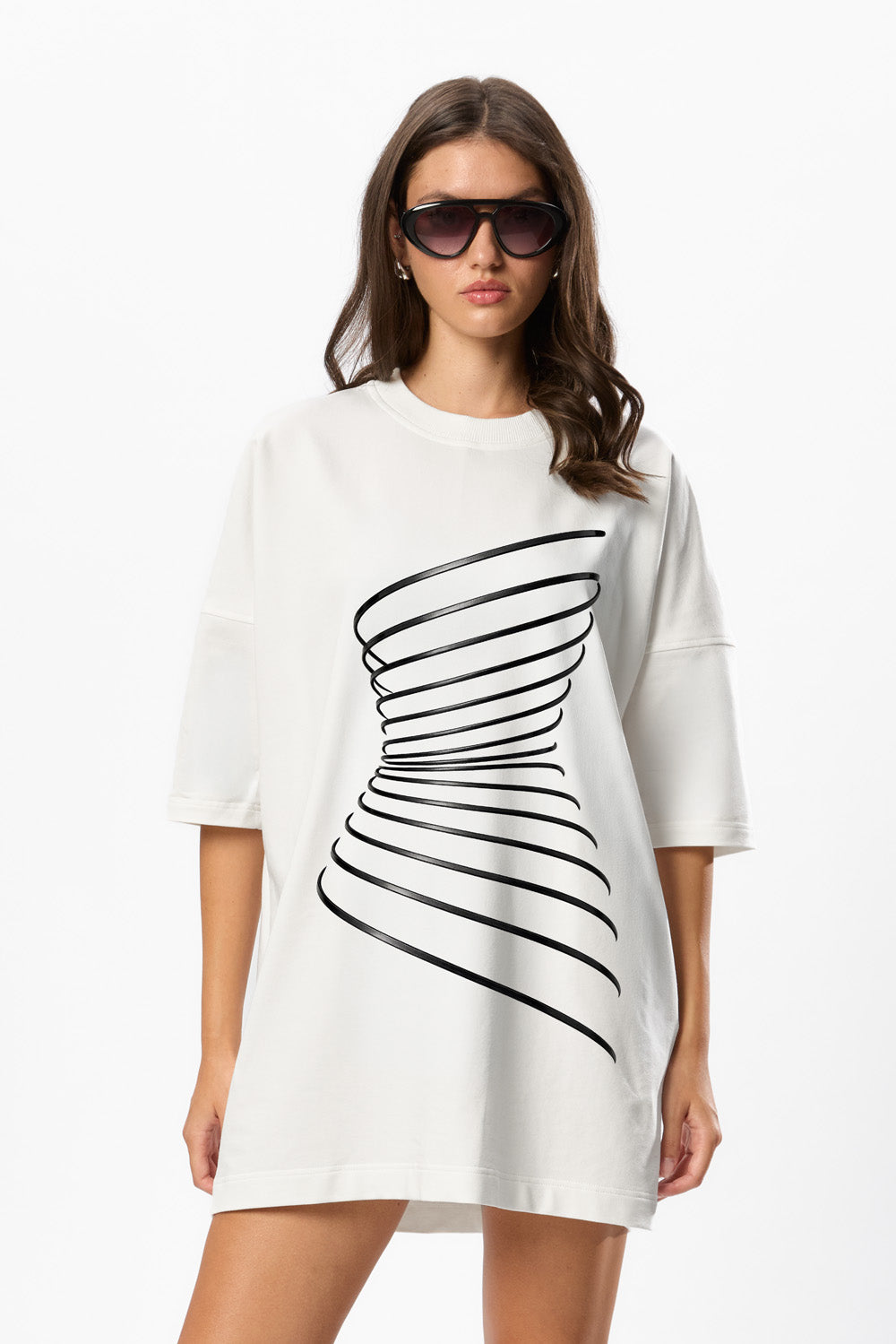 Sirena Printed Corset Dress