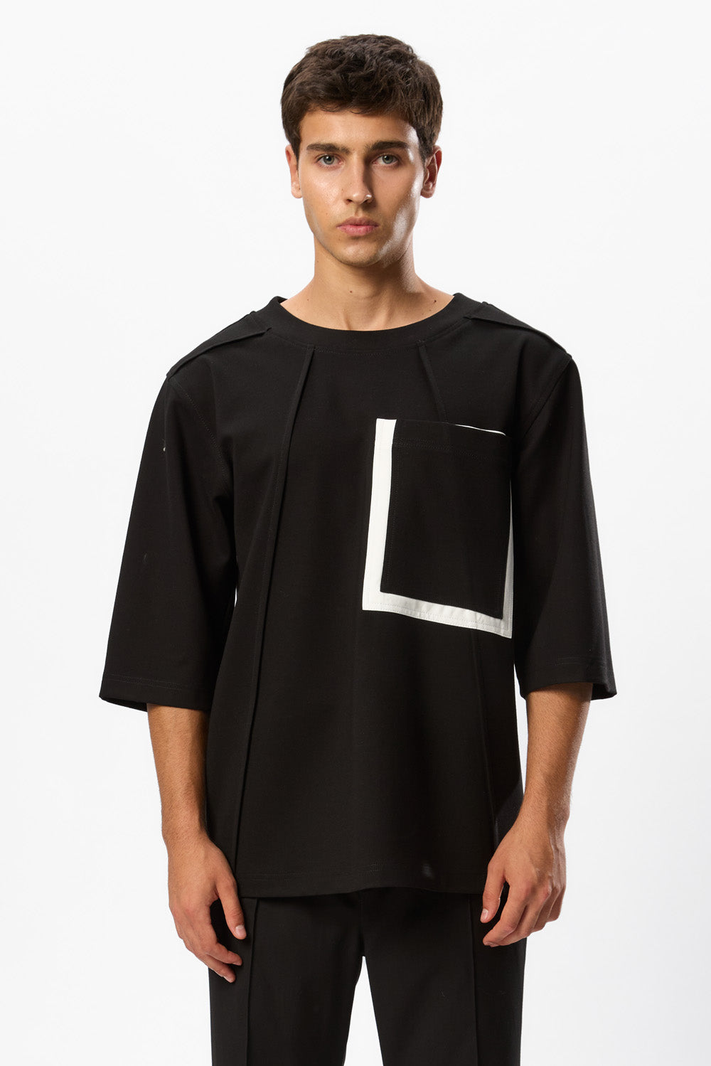 Pocket Black Omar T-Shirt