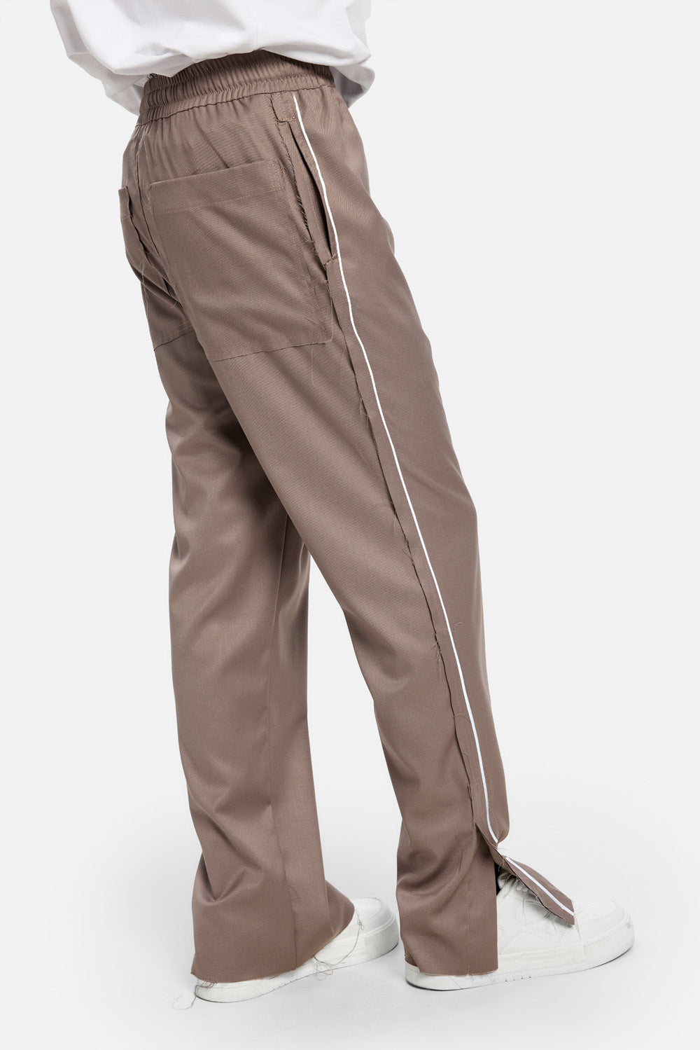 Pantaloni Rud | Bărbați | Bej | Stil Modern & Elegant | Confort & Funcționalitate | Atelier Hamza