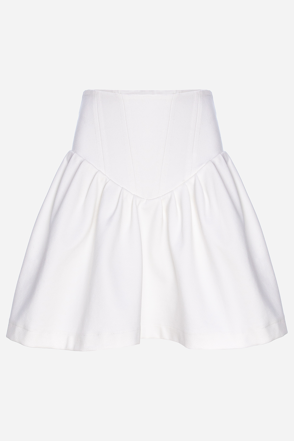 Szorty Santorini z popeliny z aplikowanymi cyrkoniami