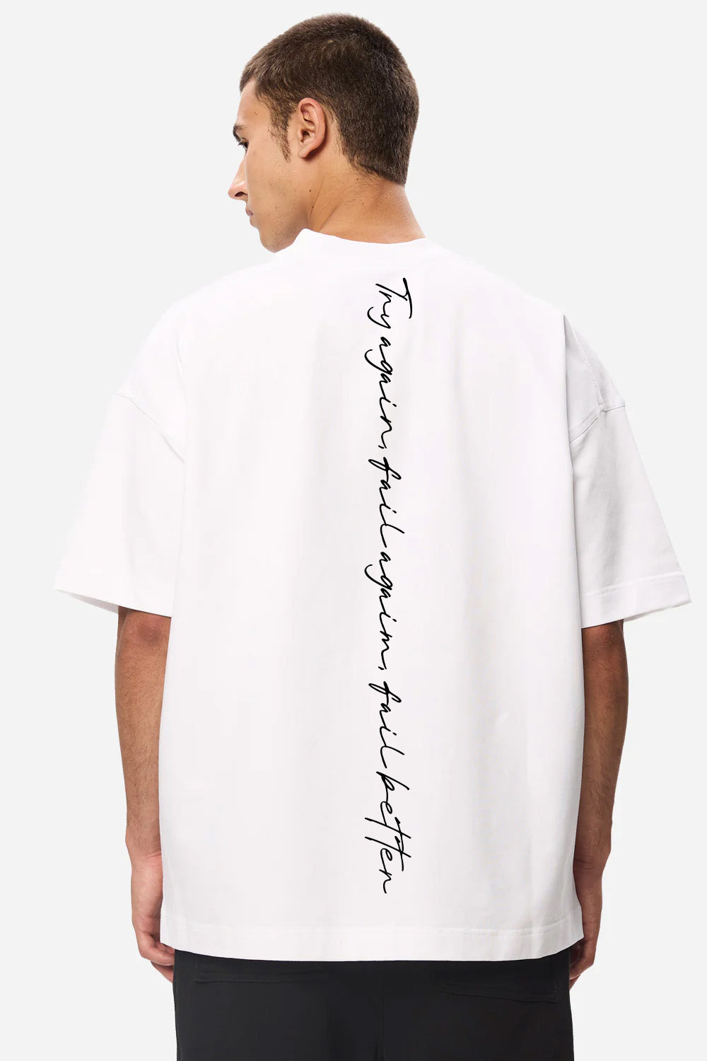 Tricou alb cu imprimeu Riyad