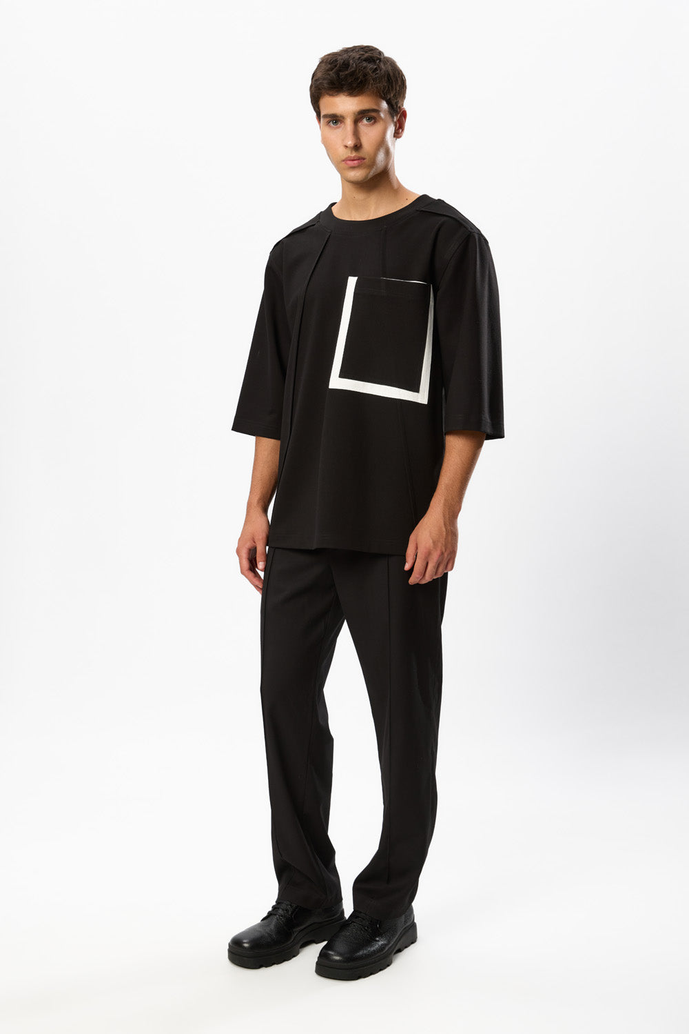 Pocket Black Omar T-Shirt