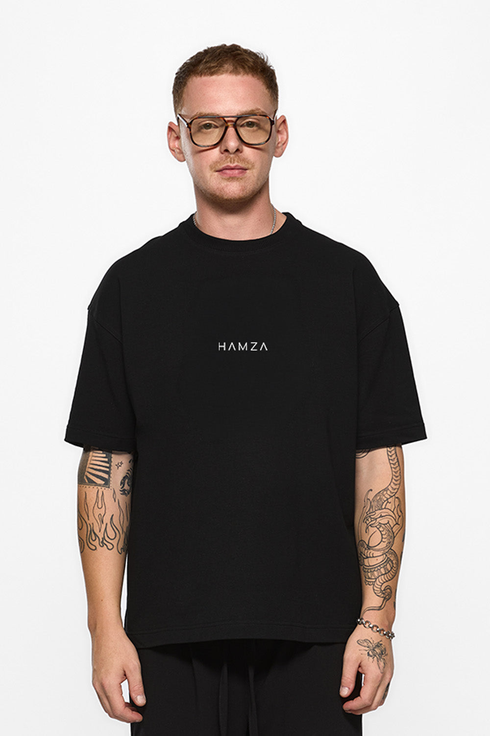 Tricou alb cu imprimeu Riyad