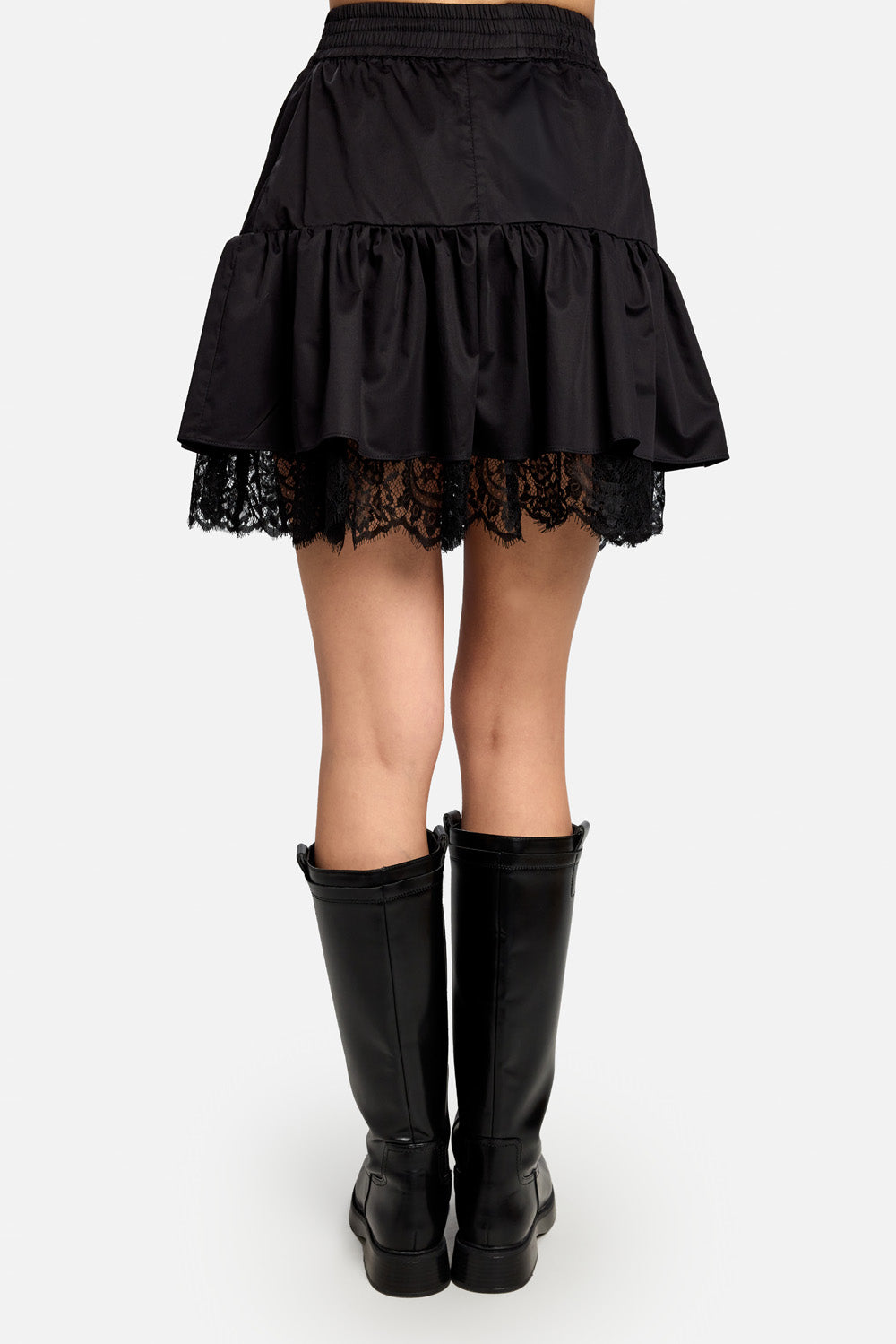 Fustă Swan | Femei | Negru | Stil Modern & Elegant | Confort & Funcționalitate | Atelier Hamza