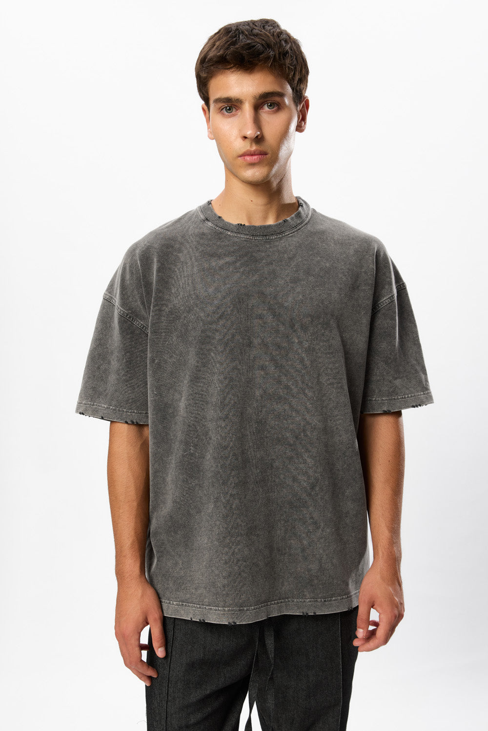 Distressed Grey Vintage T-Shirt