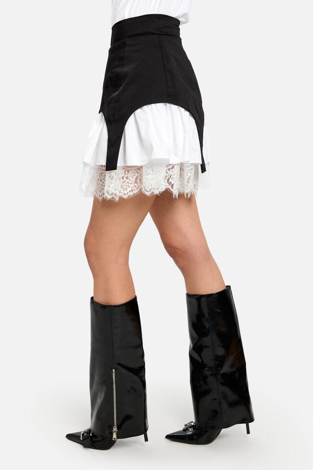 Black Swan skirt with gartier straps