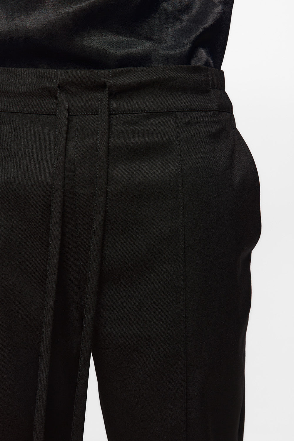 Thom Black Cloth Pants V2