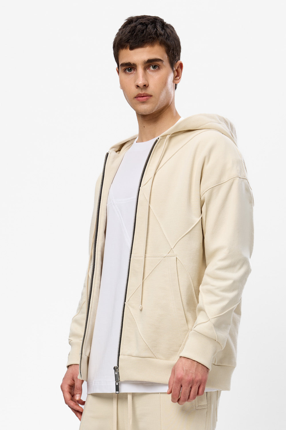 Crudo V2 Vanilla Cotton Hoodie