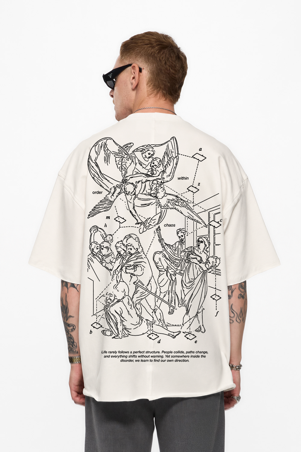 Order Within Chaos Off-White T-Shirt