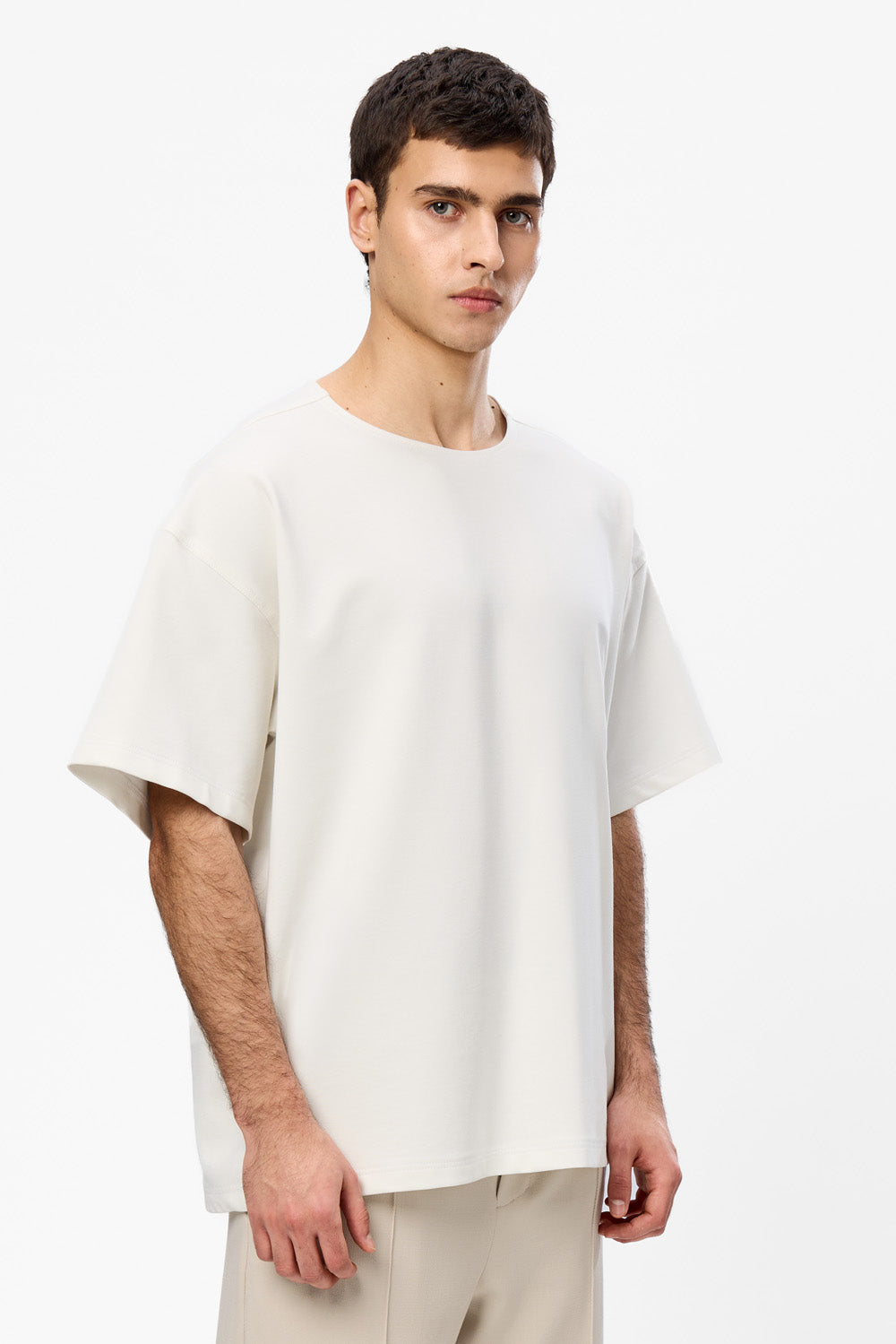 Oversized III off-white T-shirt