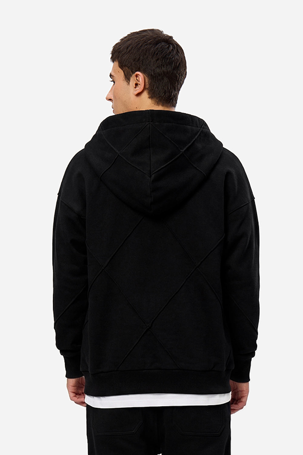 Crudo V2 Black Cotton Tracksuit