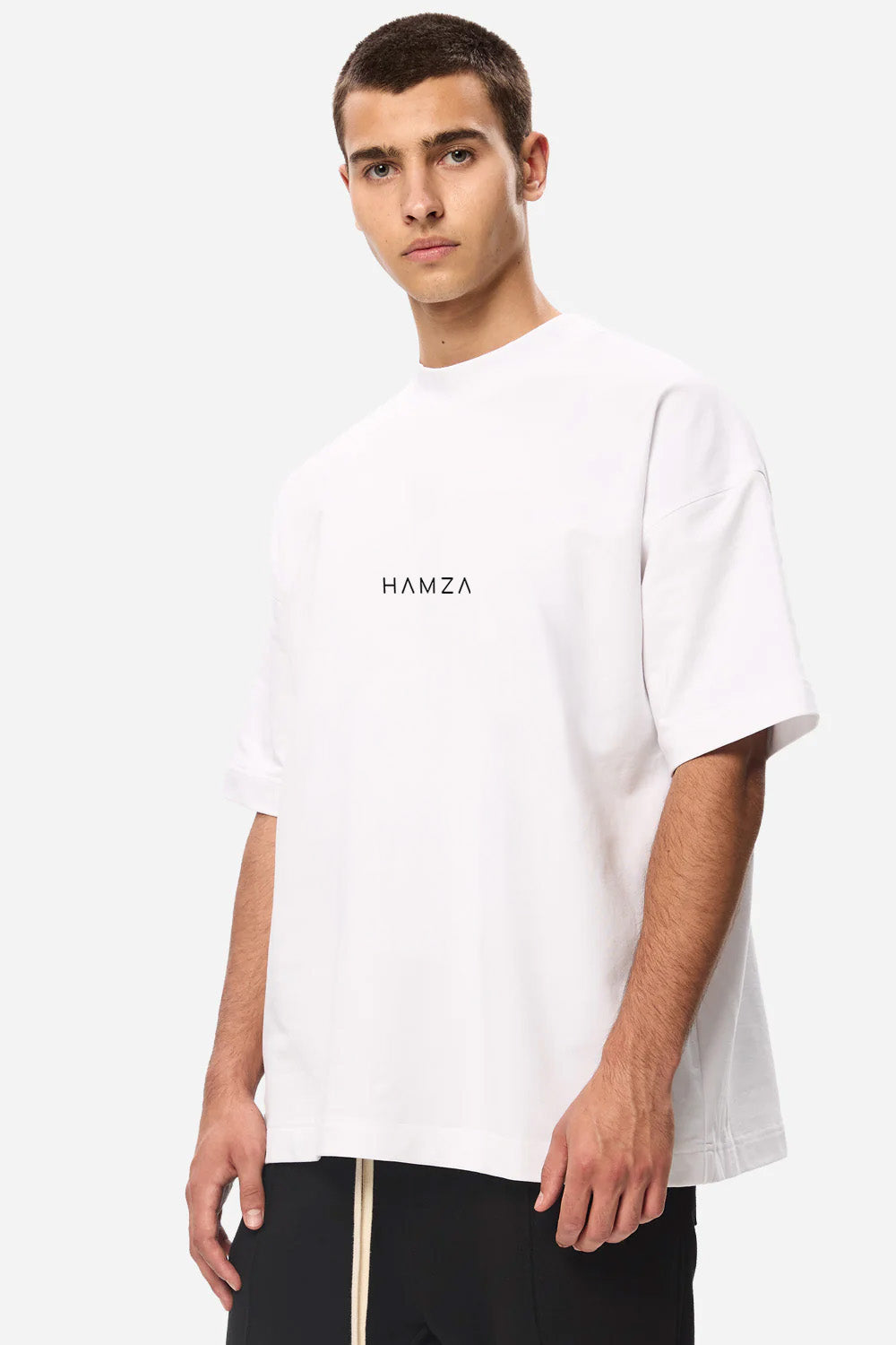 Tricou alb cu imprimeu Riyad