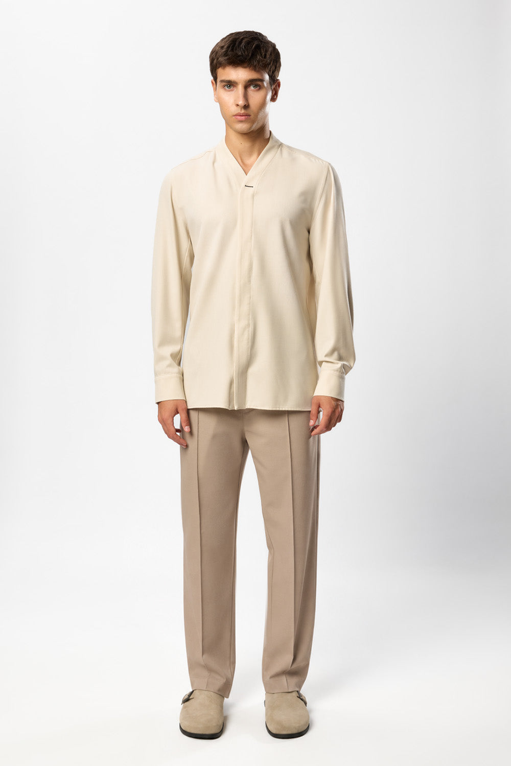 247 Wool Blend Pants Beige