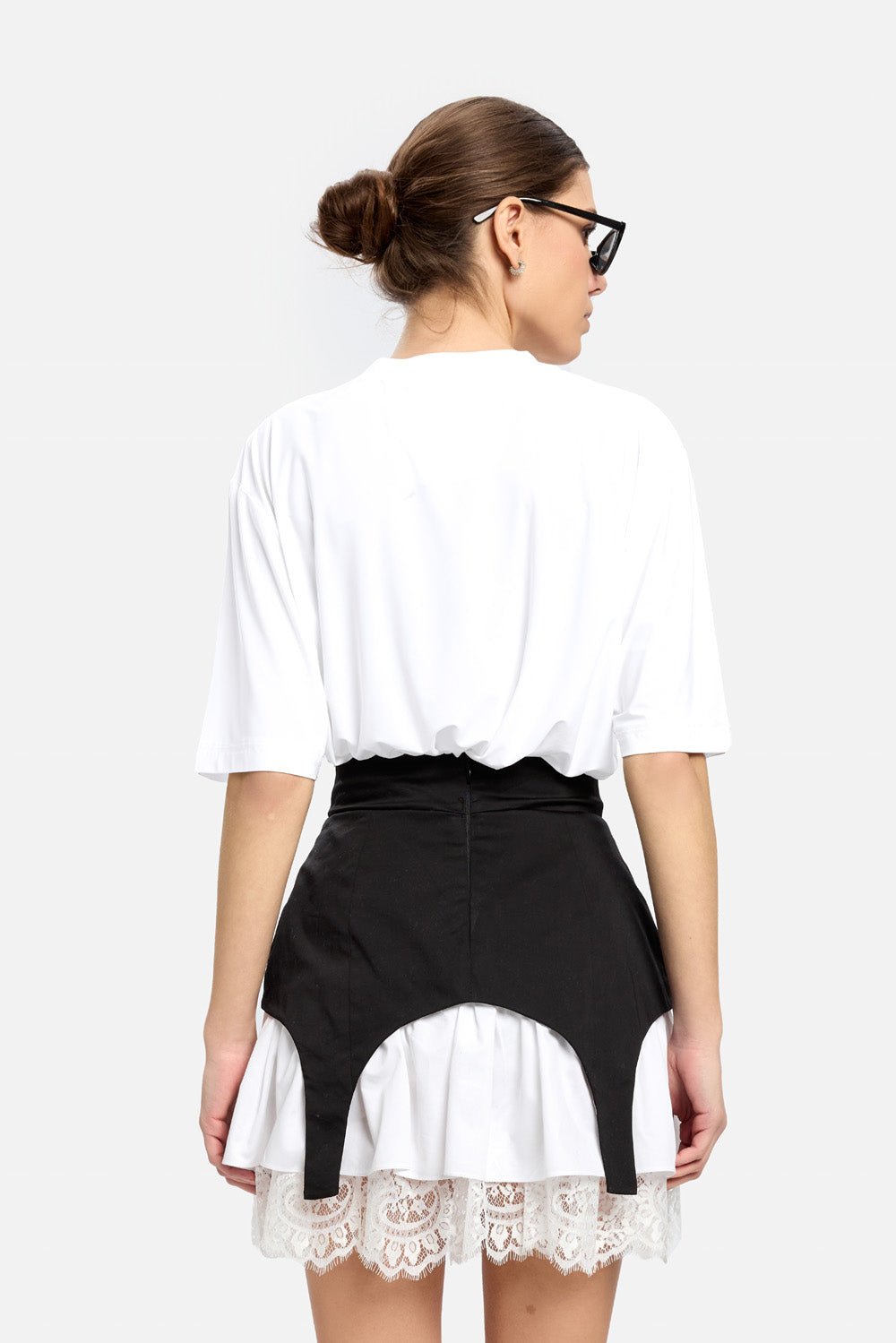 Black Swan skirt with gartier straps