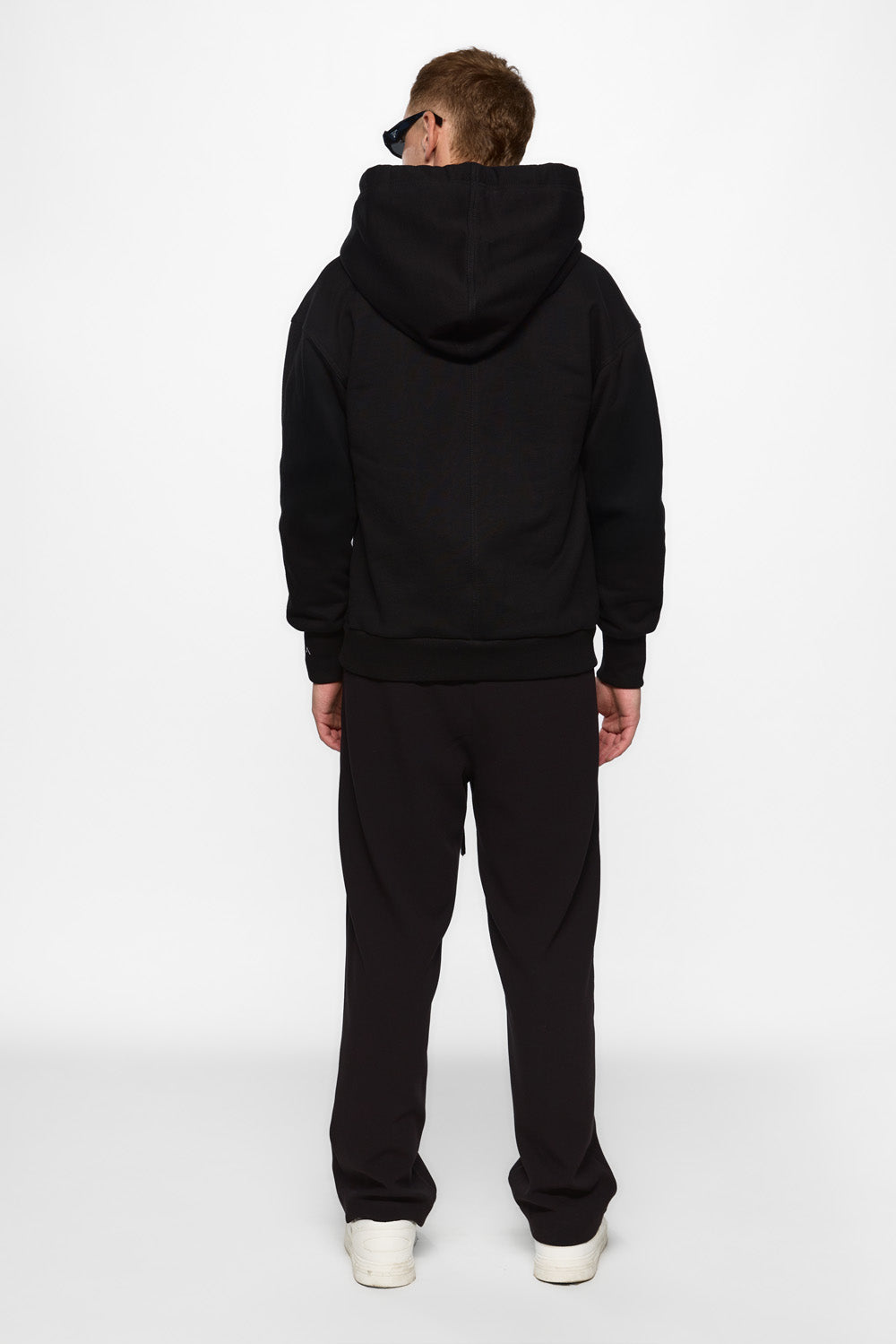 Bluza z kapturem z nadrukiem Fallen i zamkiem