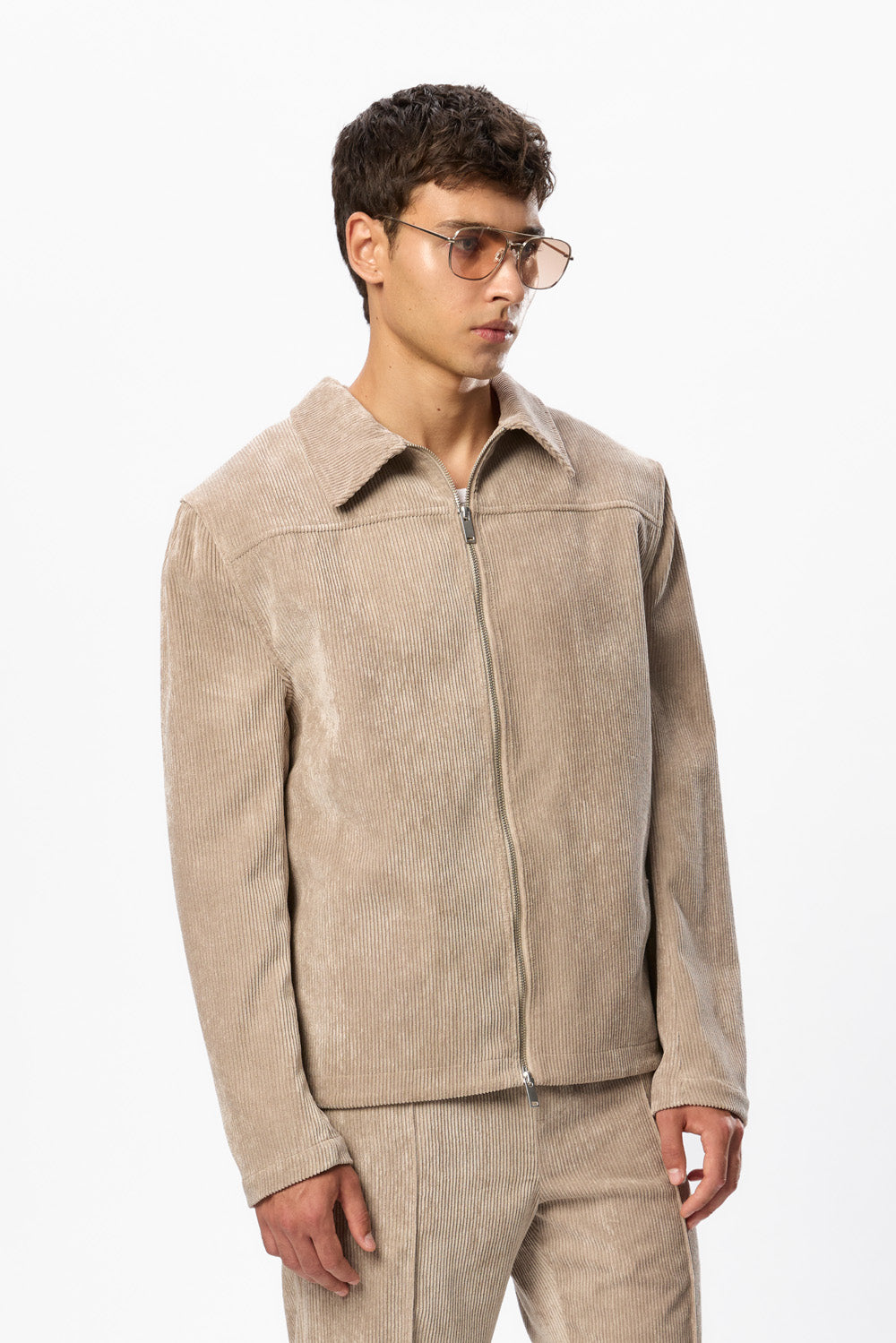 Five Beige Corduray Jacket