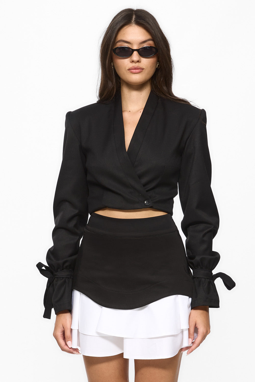 Black Swan skirt with gartier straps V2