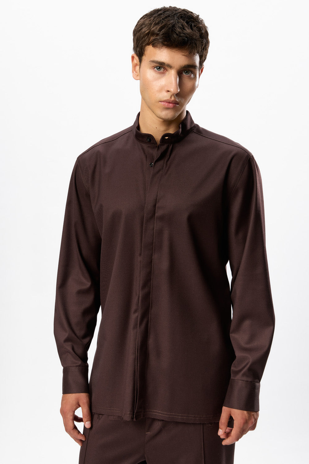 Thom Burgundy Shirt