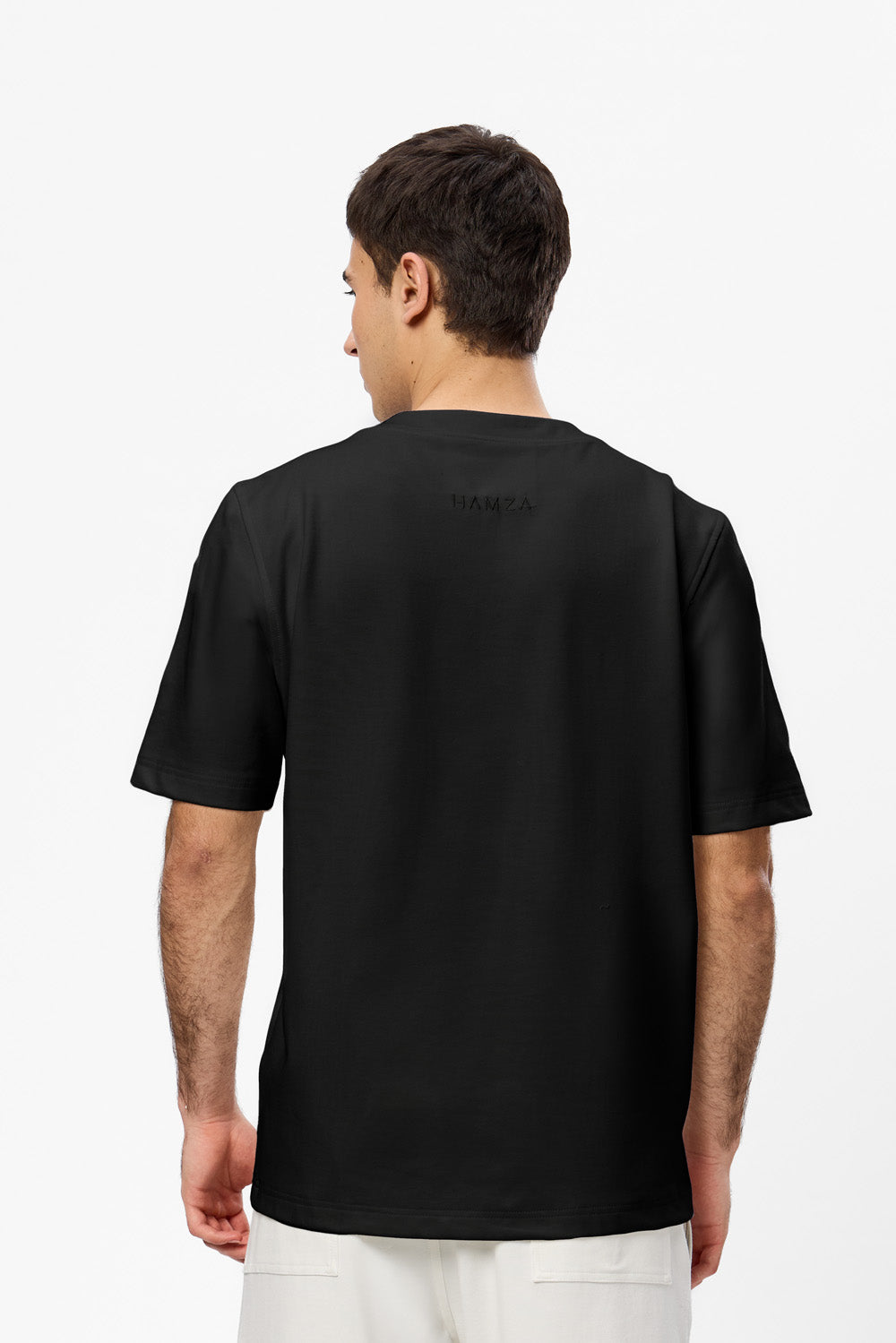 Khan V2 black seam detail T-shirt