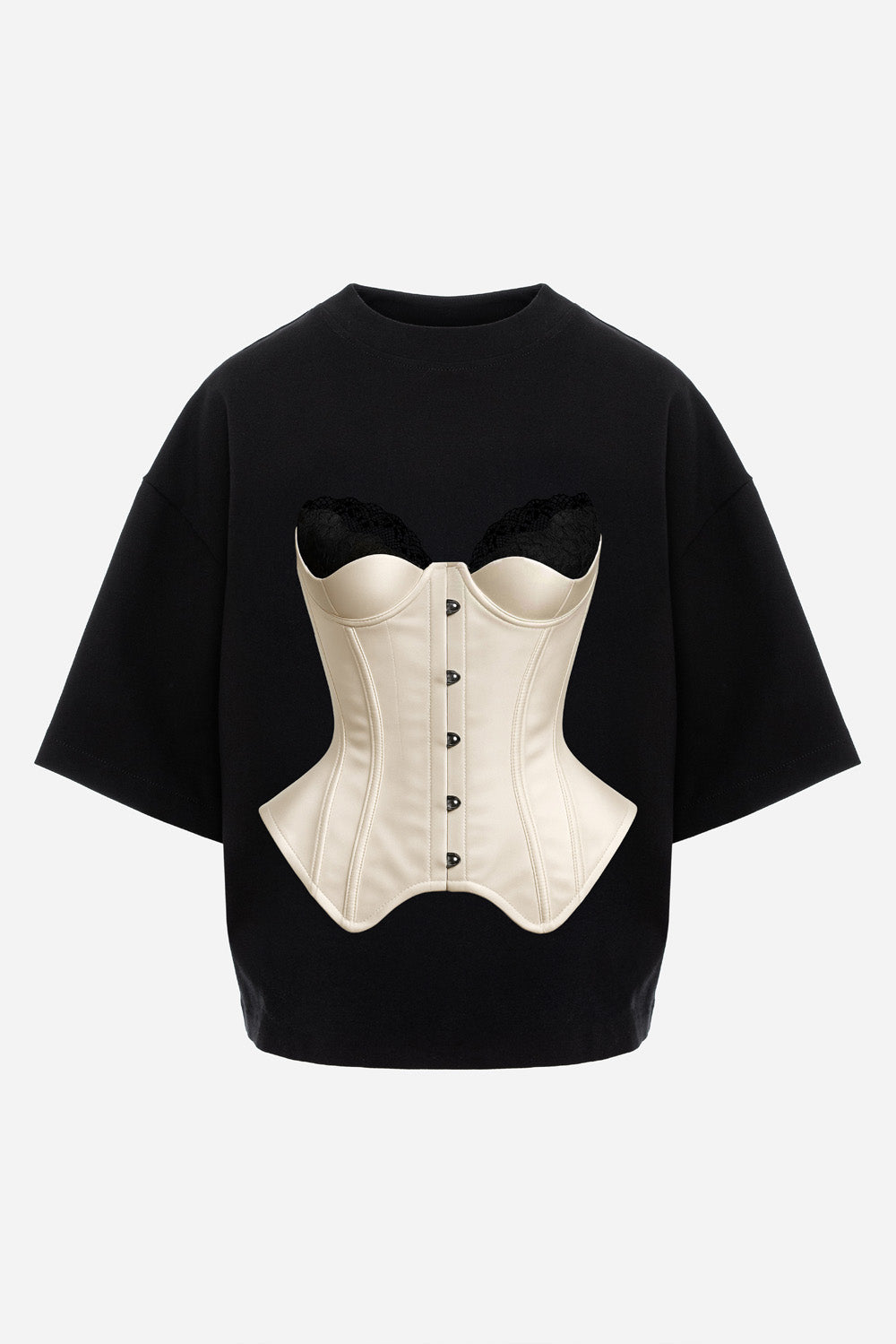 Charmante drukowana koszulka w kolorze Off-White W