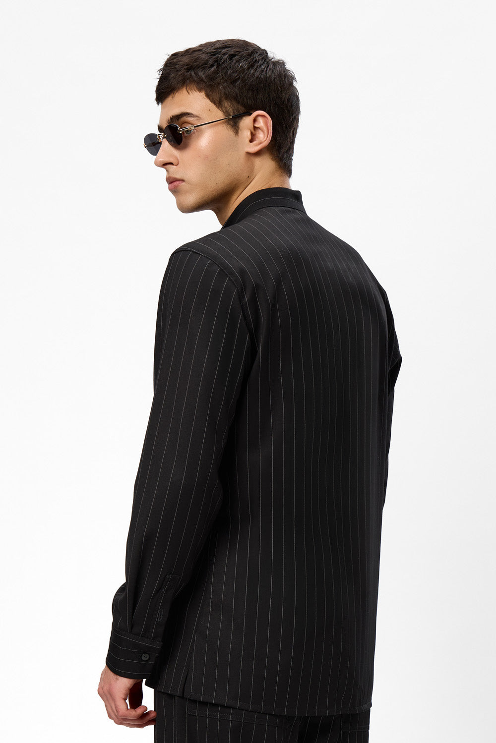 Thom striped black cloth Shirt