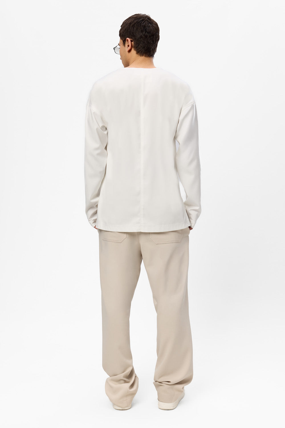 Florence V2 Cloth Off-White Long Sleeve T-Shirt
