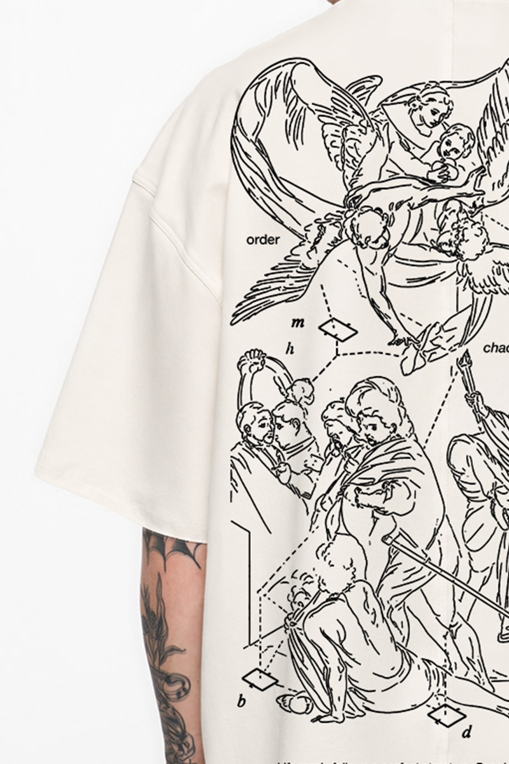 Order Within Chaos Off-White T-Shirt