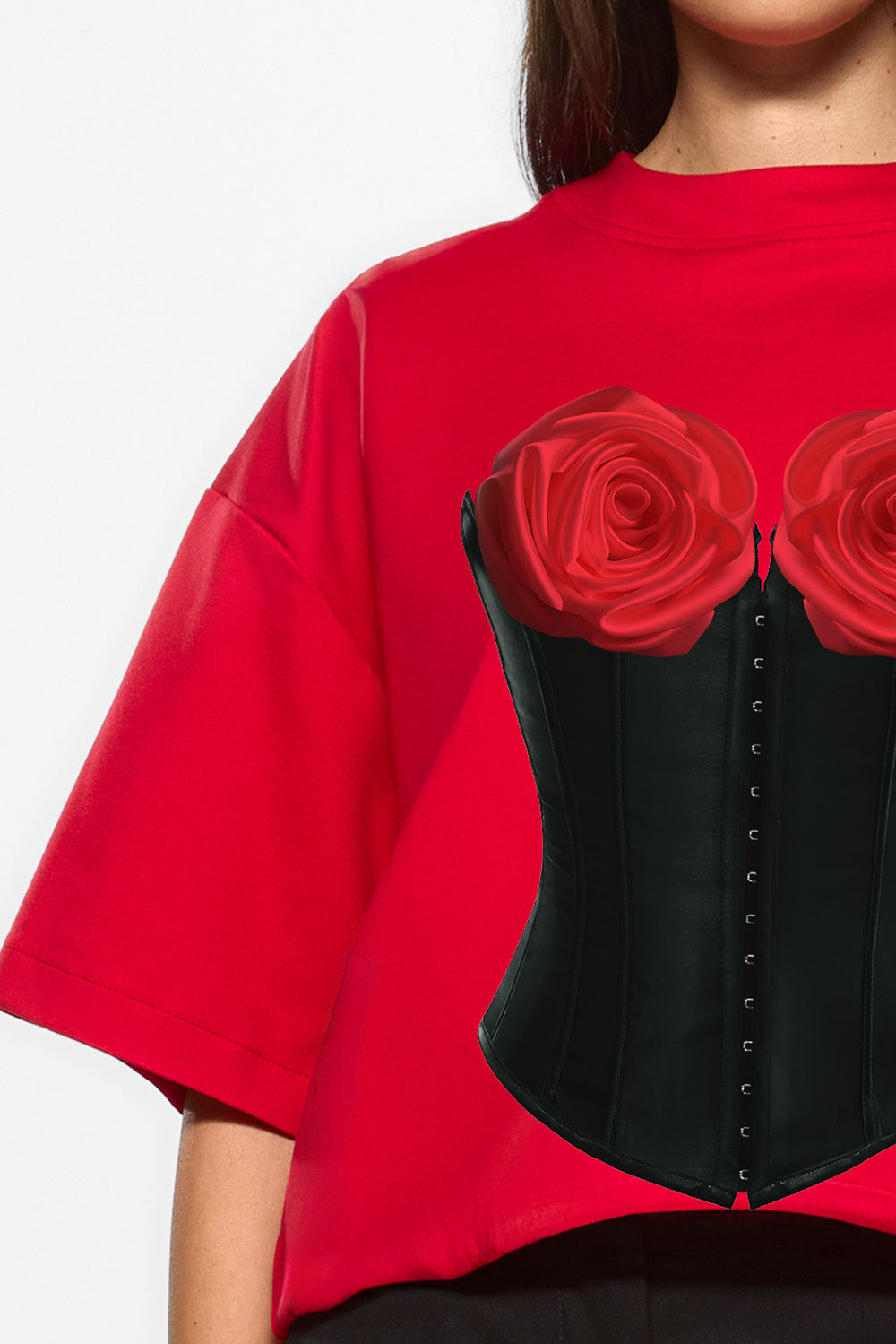 Charmante drukowana koszulka w kolorze Off-White W