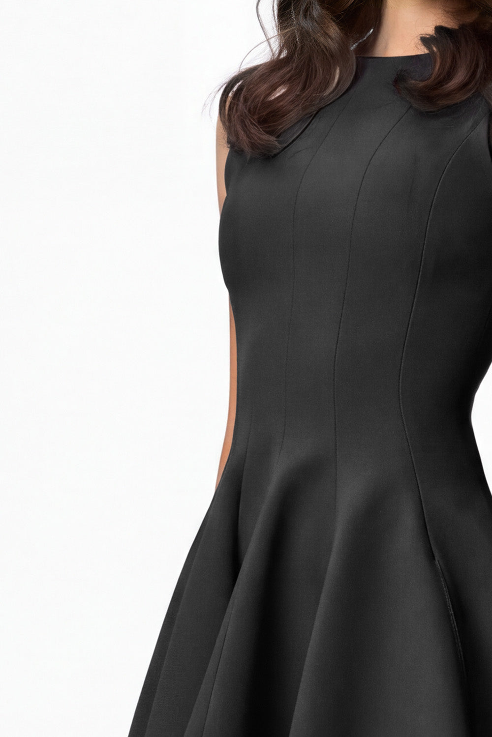 Sienna black woven Dress