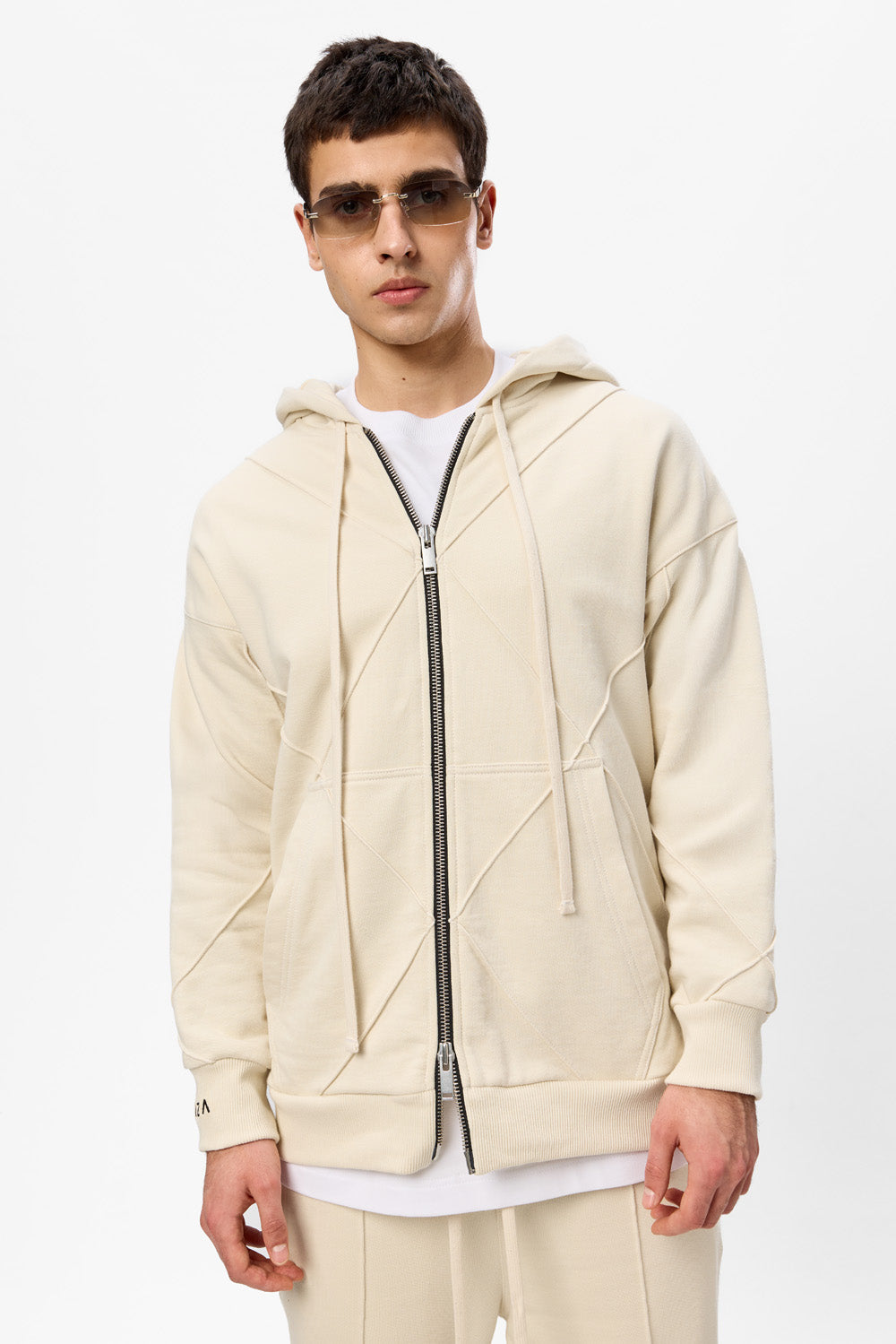 Crudo V2 Vanilla Cotton Hoodie