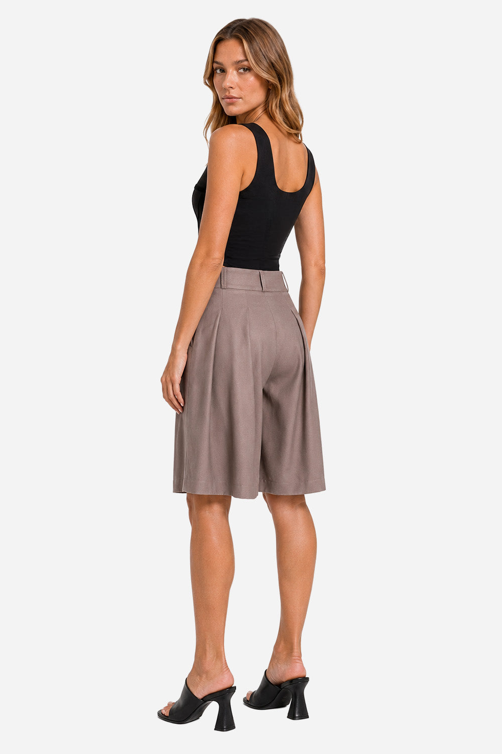 Kimi short Beige Cloth Pants