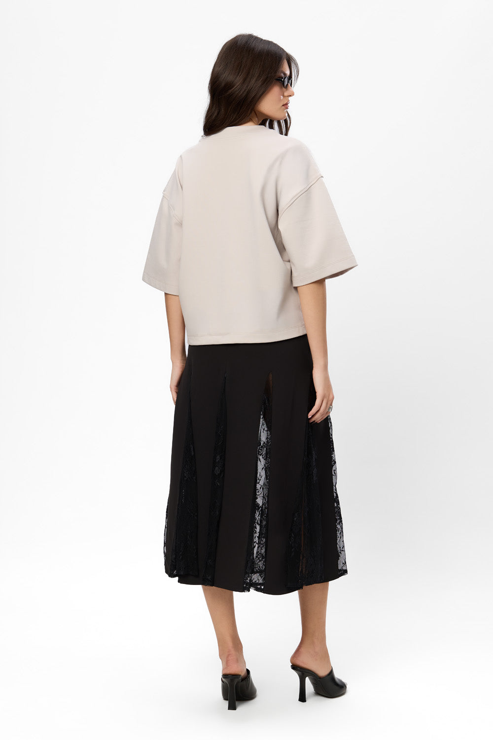 Charmante drukowana koszulka w kolorze Off-White W
