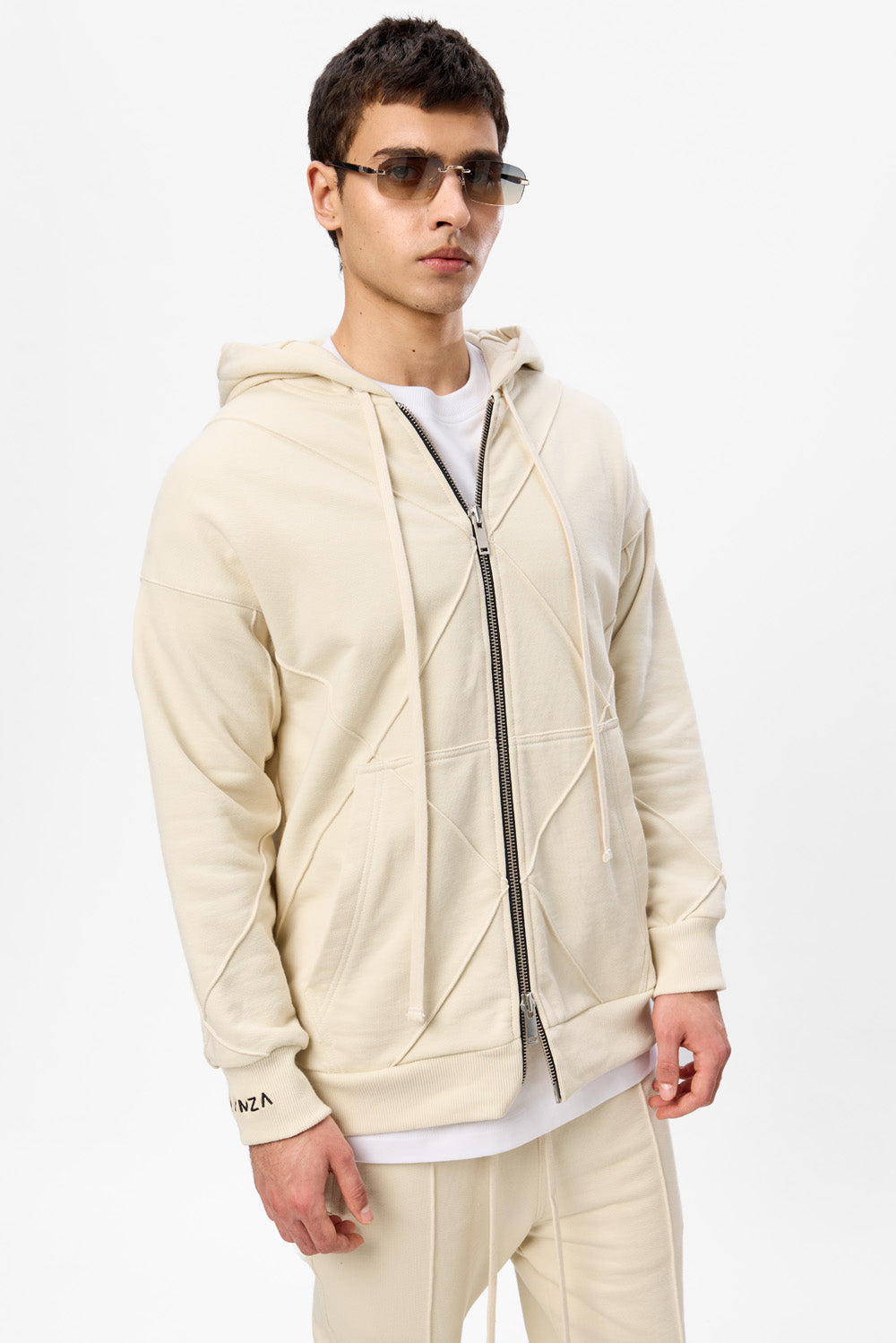 Crudo V2 Vanilla Cotton Hoodie