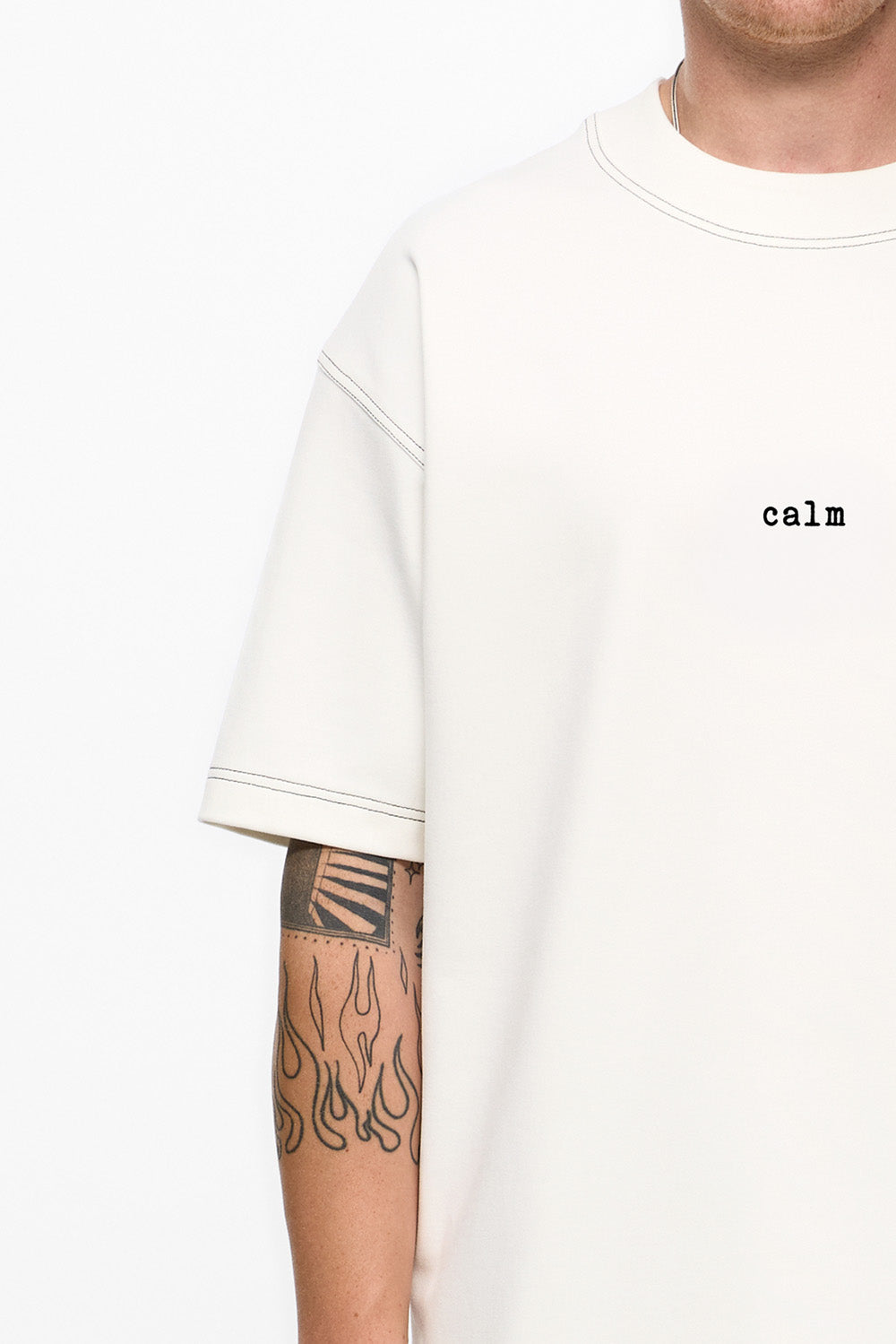 Calm 2.0 printed Off-White T-shirt