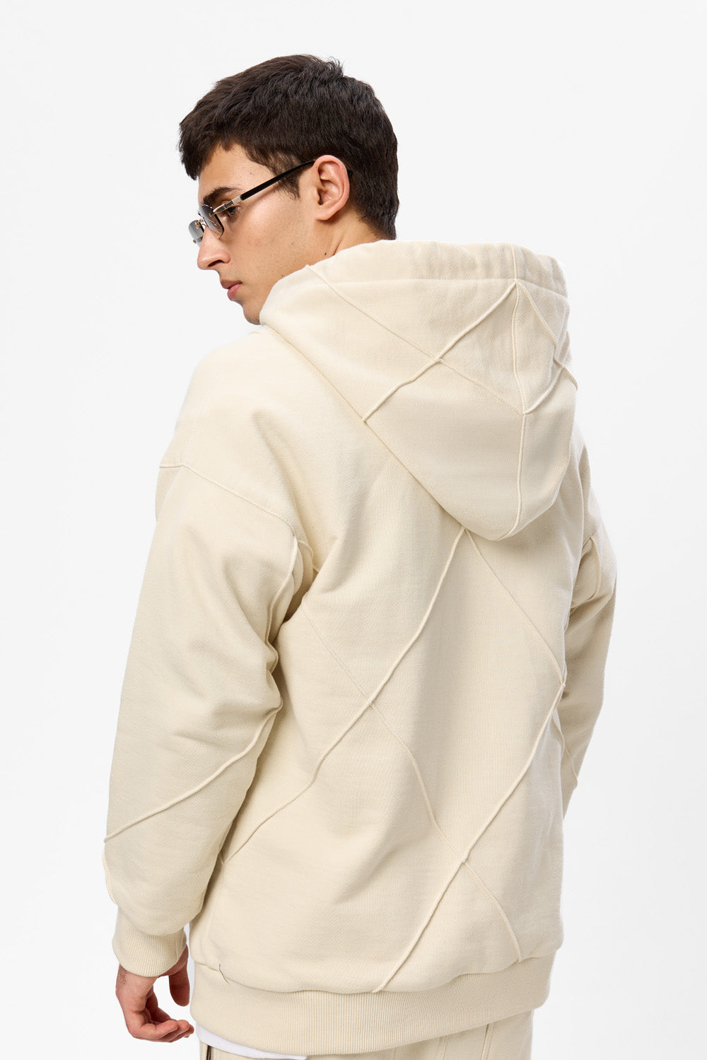 Crudo V2 Vanilla Cotton Hoodie