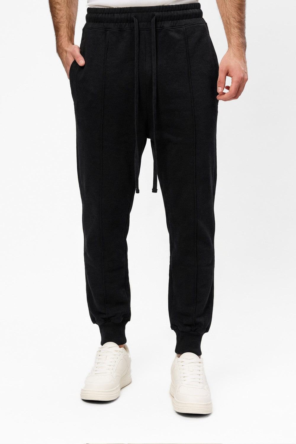Crudo V2 Black Cotton Pants