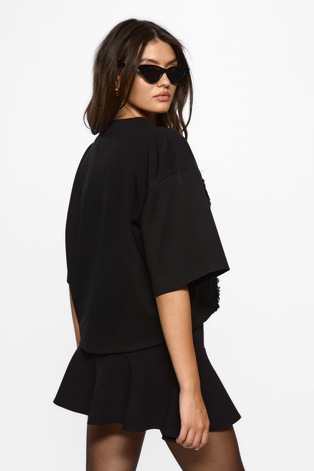 Charmante drukowana koszulka w kolorze Off-White W